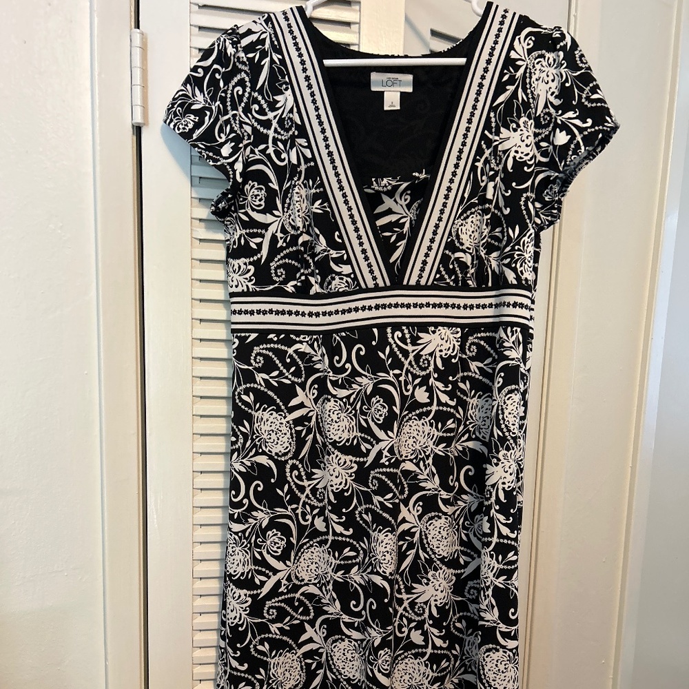 Black & White  dress